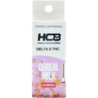 Highly Concentr8ed Delta 8 Vape Cartridge Cereal Milk 1ml