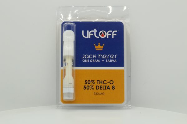 Lift Off Delta 8 & THC-O Vape Cartridge Jack Herer 1ml