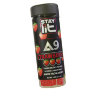 Single Source StayLit Delta 9 Gummies Strawberry 250mg 10ct