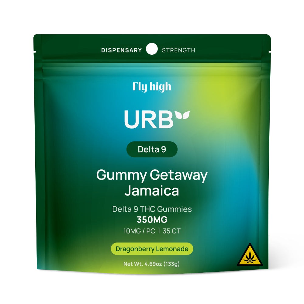 Urb Delta 9 Gummies Dragonberry Lemonade 350mg 35ct