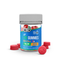 CBDfx CBD & Delta 9 Gummies Berry Buzz 600mg 20ct