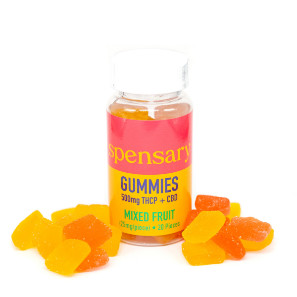 Spensary CBD, Delta 9 & THCP Gummies Mixed Fruit 900mg 20ct