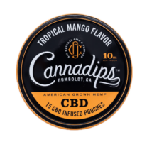 Cannadips Tropical Mango CBD Pouches