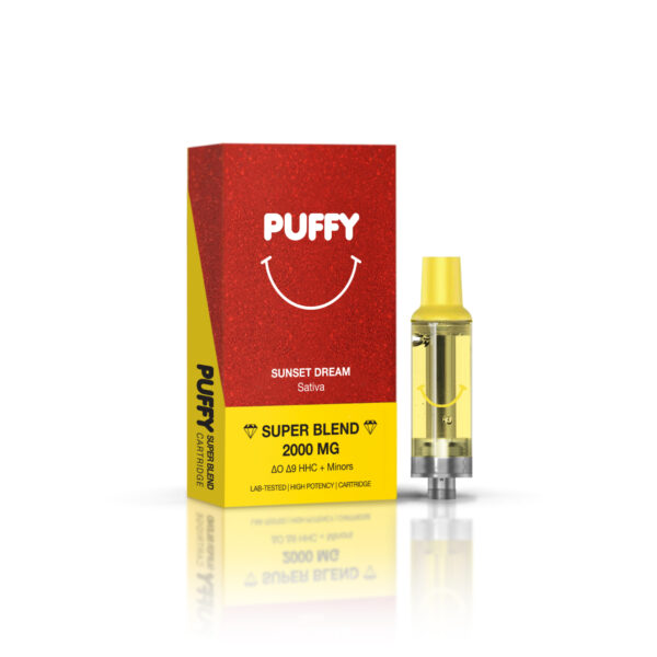 Qwin Super Blend Vape Cartridge Sunset Dream 2g