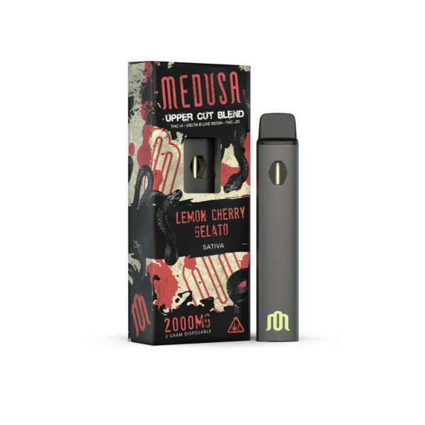 Medusa Upper Cut Blend Disposable Vape Pen Lemon Cherry Gelato 2g