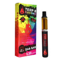 Terp 8 Delta 8 & THC-P Live Resin Disposable Vape Pen Strawberry Cough 2.25g