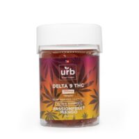 Urb Delta 9 Gummies Passionfruit Mango 250mg 25ct