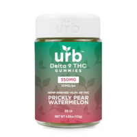 Urb Delta 9 Gummies Prickly Pear Watermelon 350mg 35ct