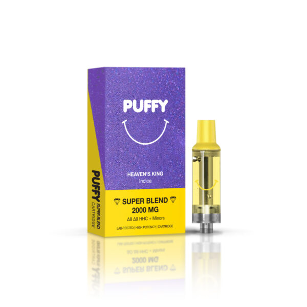 Qwin Super Blend Vape Cartridge Heavens King 2g