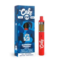 Cake Daybuzz Blend Disposable Vape Pen Blueberry Crumble 2g