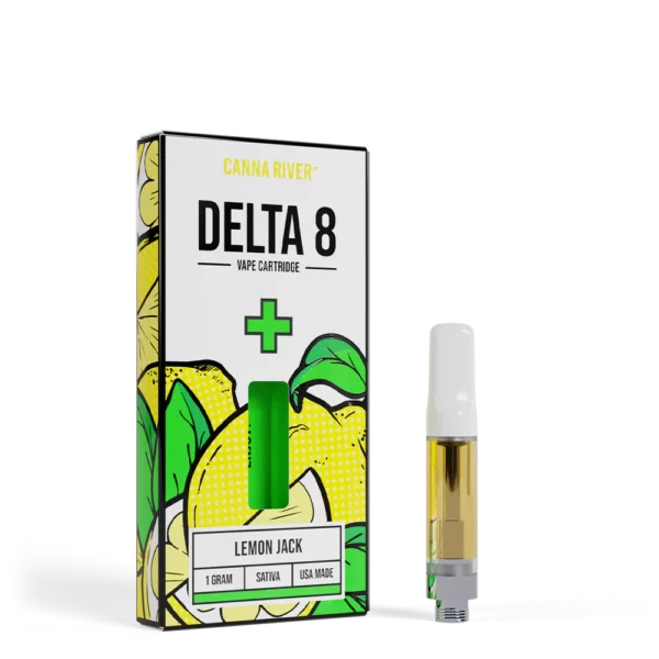 Canna River Delta 8 Vape Cartridge Lemon Jack 1ml