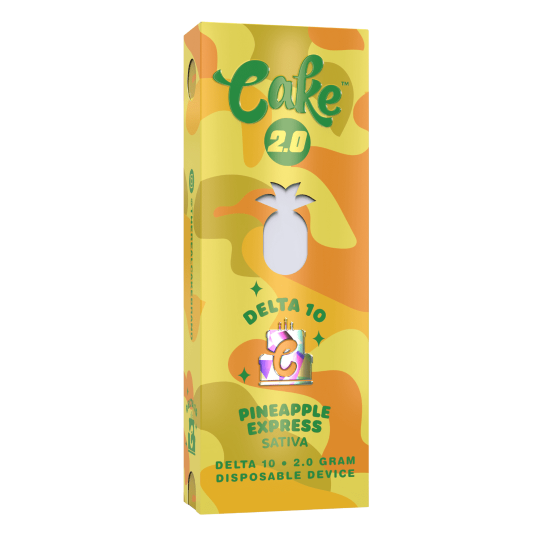 Cake Delta 10 Disposable Vape Pen Pineapple Express 2g Dr.Ganja