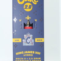 Cake Delta 8 Live Resin Disposable Vape Pen King James XIII 2g