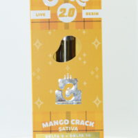 Cake Sleeper Blend Disposable Vape Pen Mango Crack 2g