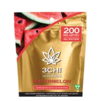 3Chi Delta 9 Gummies Watermelon 200mg 20ct