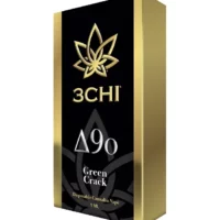 3Chi Delta 9 THC-O Disposable Vape Pen Green Crack 1ml