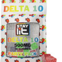 Single Source Delta 10 Gummies Party Pack 500mg 10ct