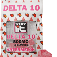 Single Source Delta 10 Gummies Strawberry 500mg 10ct