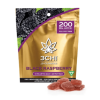 3Chi Delta 9 Gummies Black Raspberry 200mg 20ct