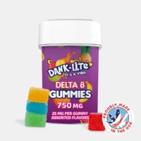 Dank Lite Delta 8 Gummies 750mg 30ct