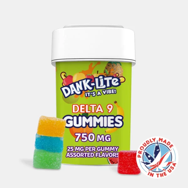 Dank Lite Delta 9 Gummies 750mg 30ct