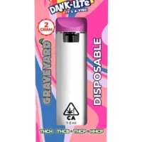 Dank Lite Graveyard Blend Disposable Vape Pen GMO Cookies 2g