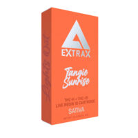 Delta Extrax Lights Out Vape Cartridge Tangie Sunrise 1g