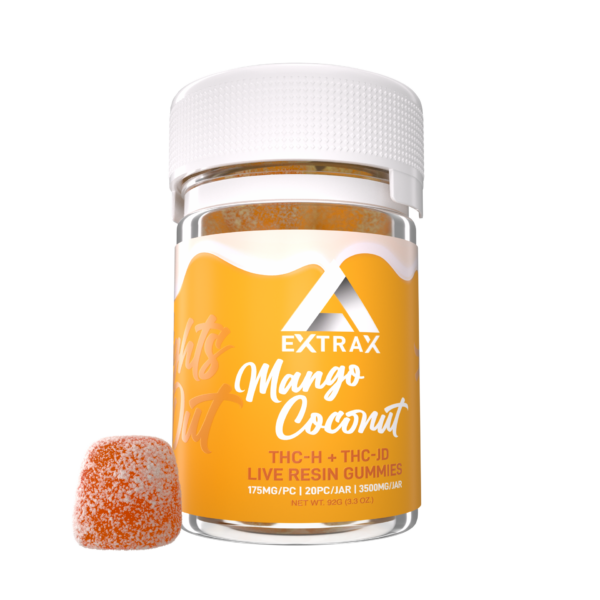 Extrax Lights Out Gummies Mango Coconut 3500mg 20ct