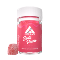 Delta Extrax Lights Out Gummies Sour Peach 3500mg 20ct