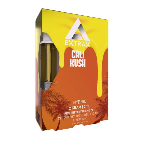 Extrax Live Resin Vape Cartridge Cali Kush 2g