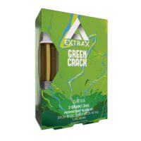Extrax Live Resin Vape Cartridge Green Crack 2g