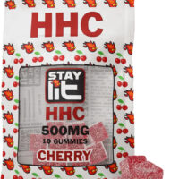 Single Source HHC Gummies Cherry 500mg 10ct