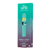 Urb Delta 9 THC-O Disposable Vape Pen Blue Watermelon 3ml