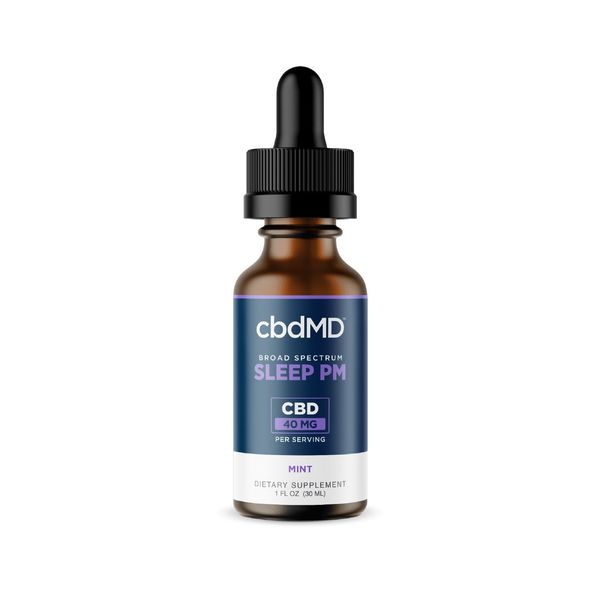 cbdMD CBD PM Sleep Oil Mint 1500mg 30ml