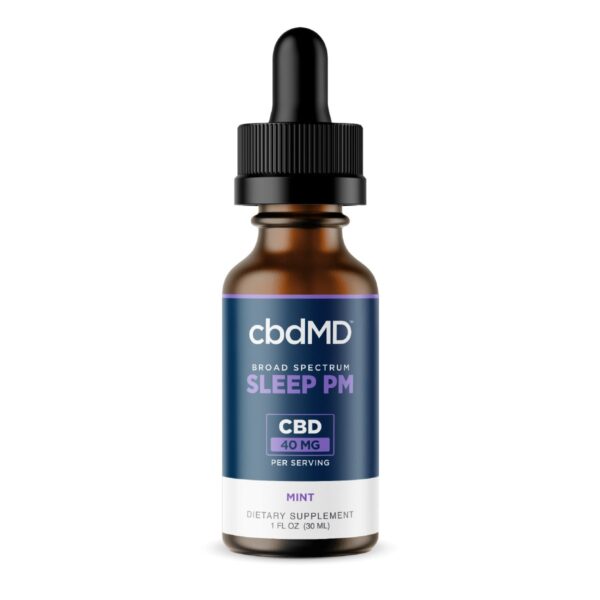 cbdMD CBD PM Sleep Oil Mint 1500mg 30ml