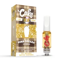 Cake Cold Pack Live Resin Vape Cartridge Pina Cozaza 2g