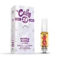 Cake Delta 8 Vape Cartridge Purple Punch 2g
