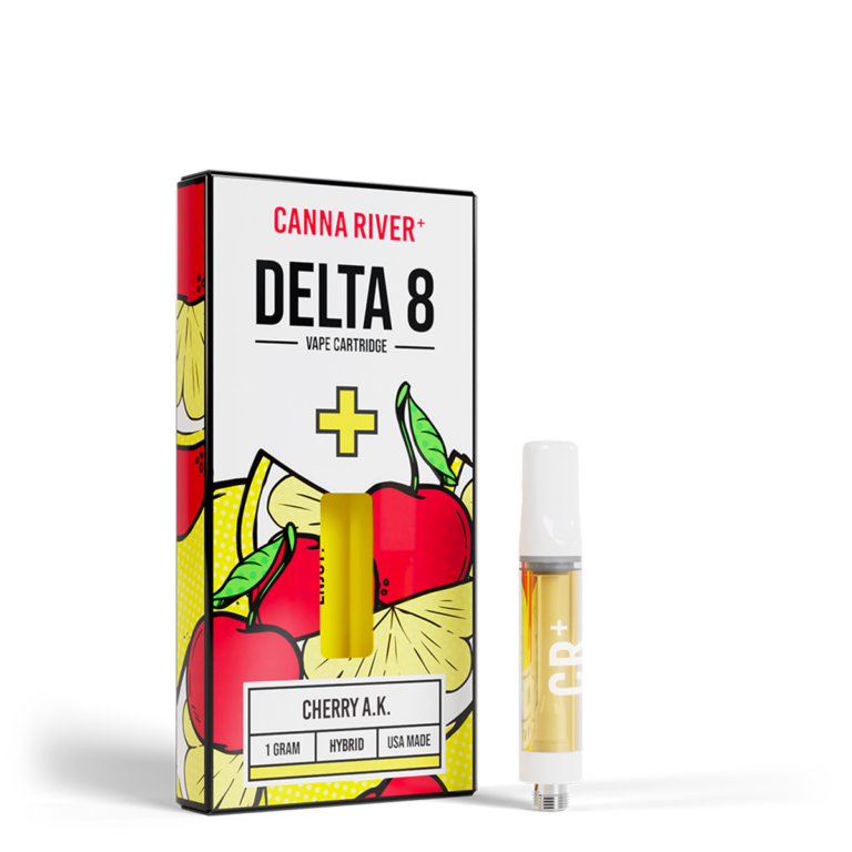 Canna River Delta 8 Vape Cartridge Cherry AK 1g Dr.Ganja
