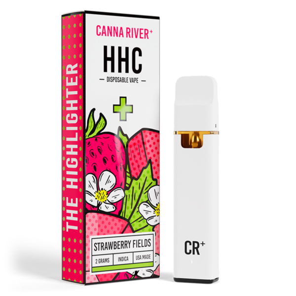 Canna River HHC Disposable Vape Pen Strawberry Fields 2g