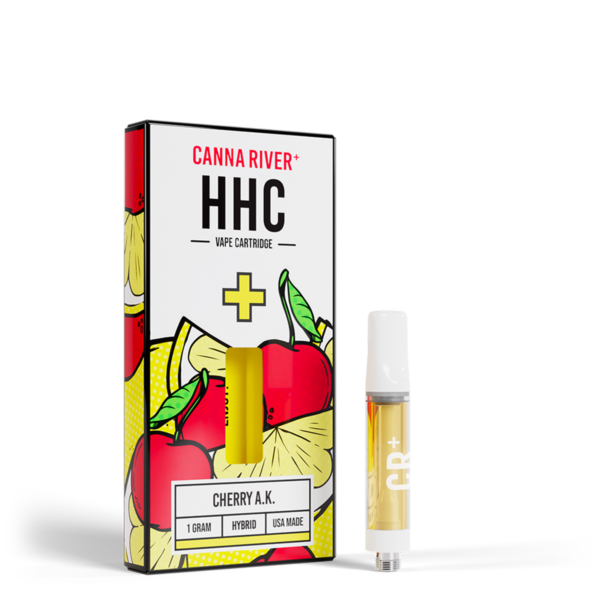 Canna River HHC Vape Cartridge Cherry AK 1g