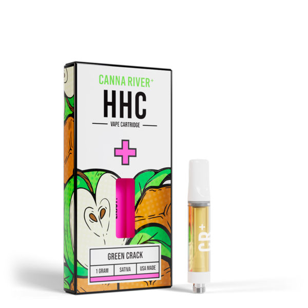 Canna River HHC Vape Cartridge Green Crack 1g