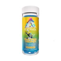 Delta Extrax Adios Blend Gummies Blue Razz Lemonade 7000mg 20ct