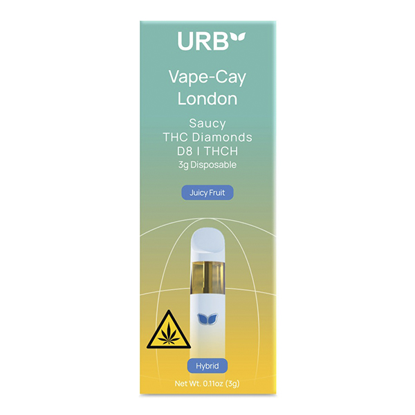 Urb Saucy Diamonds Disposable Juicy Fruit 3g