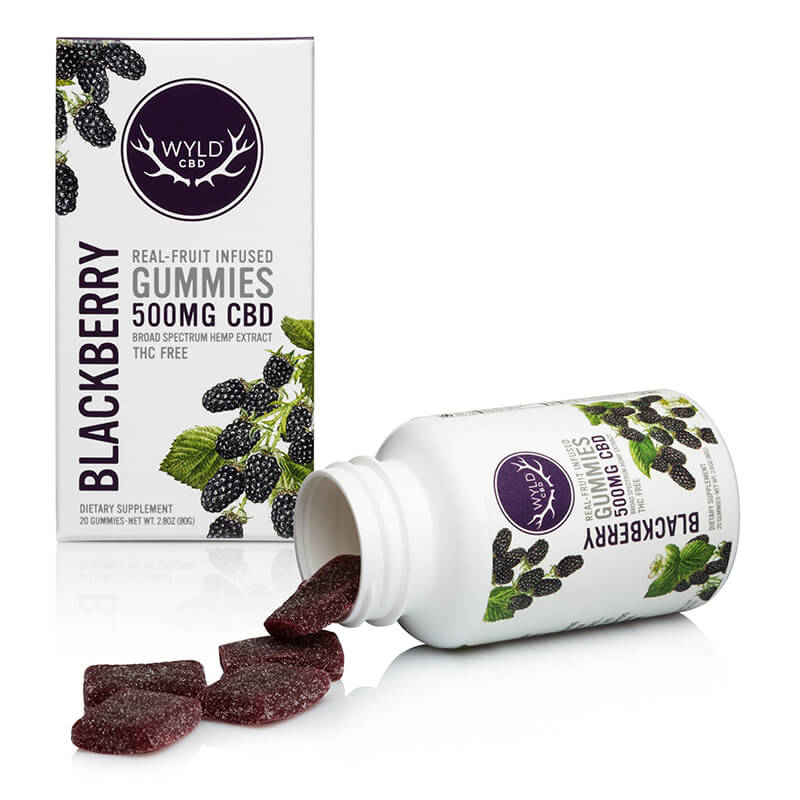 Wyld CBD Gummies Blackberry 25mg 20ct Wyld CBD Gummies Blackberry 25mg 20ct