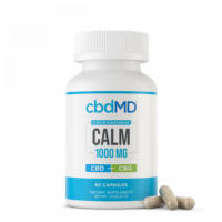 cbdMD Broad Spectrum CBD Capsules Calm 1000mg 60ct