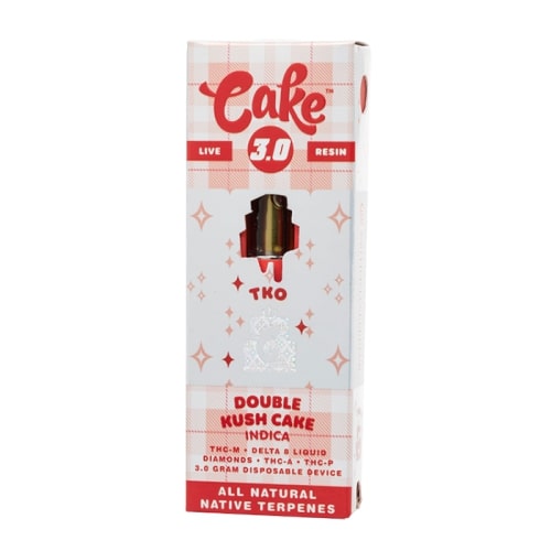 Cake TKO Blend Disposable Vape Pen Double Kush Cake 3g Dr.Ganja