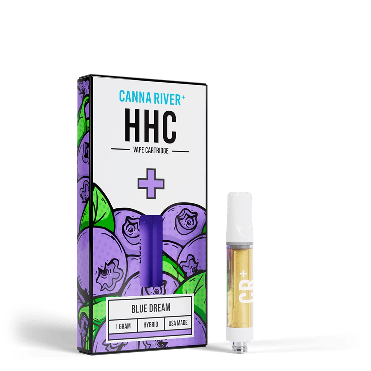 Canna River HHC Cartridge Blue Dream 1g Canna River HHC Cartridge Blue Dream 1g