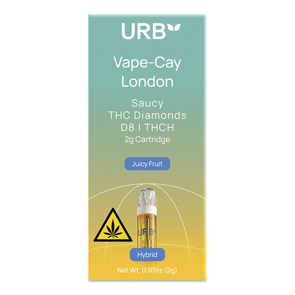 Urb Saucy Diamonds Cartridge Juicy Fruit 2.2g
