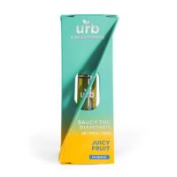 Urb Saucy Diamonds Vape Cartridge Juicy Fruit 2.2ml