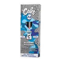 Cake Wavy Blend Disposable Vape Pen Blueberry Diamonds 3g